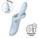 Вібратор з ротацією Satisfyer Heat Flex 4 Blue, підігрів до 39&deg;C SX2169 фото 1