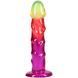 Фалоімітатор Doc Johnson Crystal Jellies - 7.5 Inch Classic Dong - Rainbow SX4490 фото 4