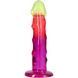 Фалоімітатор Doc Johnson Crystal Jellies - 7.5 Inch Classic Dong - Rainbow SX4490 фото 3