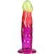 Фалоімітатор Doc Johnson Crystal Jellies - 7.5 Inch Classic Dong - Rainbow SX4490 фото 2
