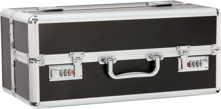 Великий кейс для зберігання секс-іграшок BMS Factory Large Lokable Vibrator Case Black,кодовий замок SO8899 фото