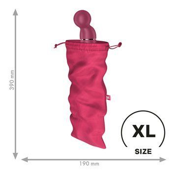 Мішечок для секс-іграшок Satisfyer Treasure Bag XL, рожевий, на шнурку SX0554 фото