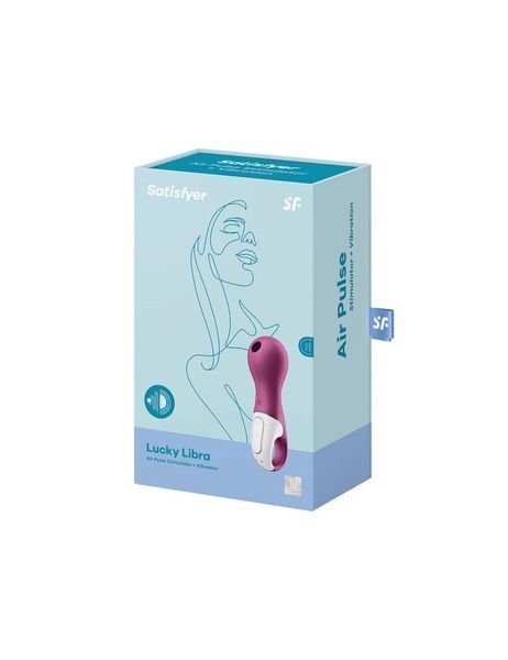 Вібромасажер із вакуумною стимуляцією Satisfyer Lucky Libra SO6133 фото