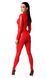 Комбінезон Noir Handmade F353 Red powerwetlook overall - XXL SX2012 фото 2