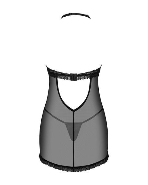 Пеньюар Obsessive Medilla chemise & thong XS/S SO9052 фото