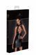 Сукня Noir Handmade F241 Short dress with powerwetlook skirt and tulle top, XL SX0148 фото 7
