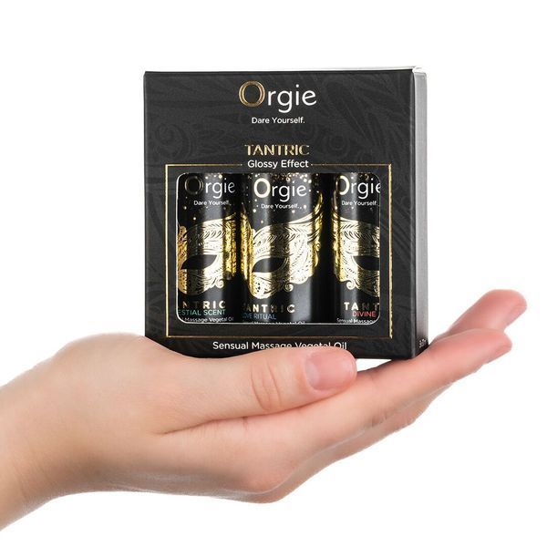 Набір олій для тантричного масажу Orgie &ndash; Tantric Mini Size Collection (3х30 мл), зволоження SX1556 фото