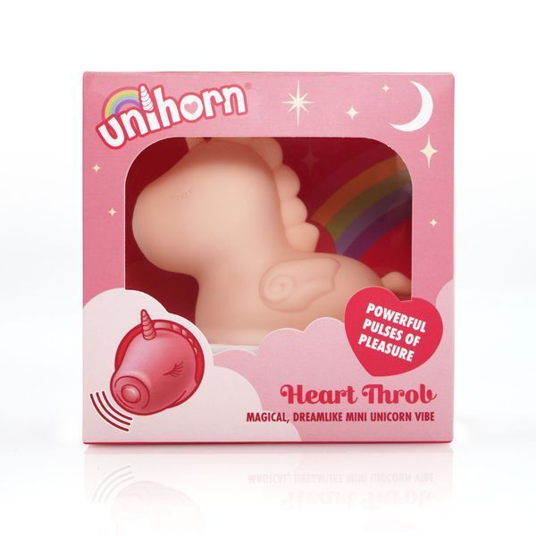 Вібратор-єдиноріжка Unihorn &ndash; Heart Throb, з пульсацією SX2865 фото
