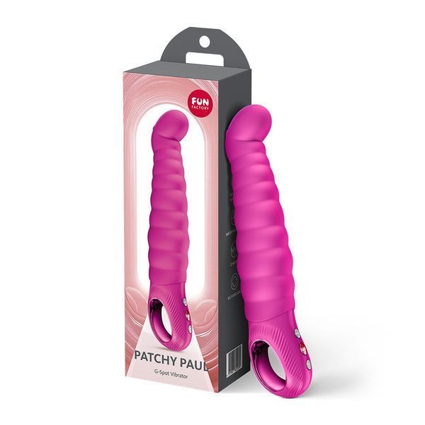 Вібратор точки G Fun Factory PATCHY PAUL Magenta, гнучкий, 12 режимів SX4237 фото