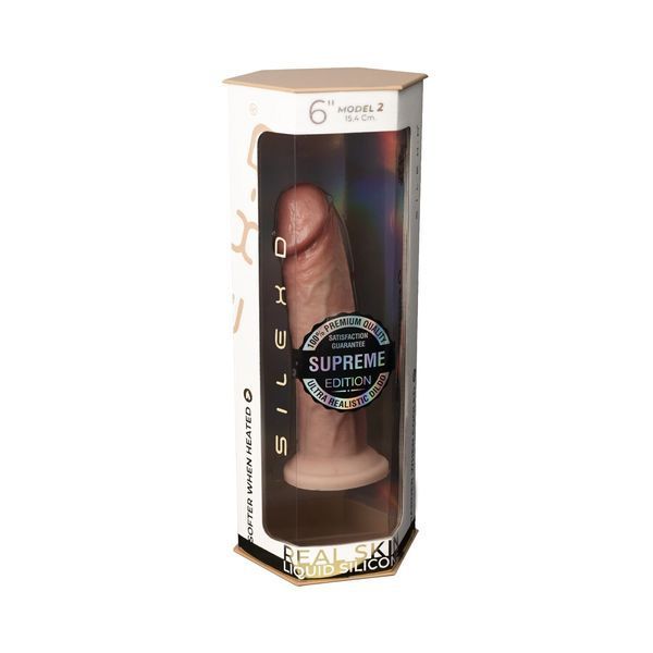 Фалоімітатор SilexD Robby Premium Real Skin Flesh (MODEL 2 size 6in) SX2625 фото