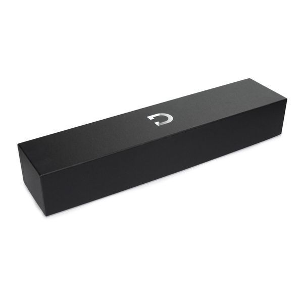 Преміальний вібромасажер DOXY Die Cast матово-чорний, з покриттям із 24-каратного золота SX2455 фото