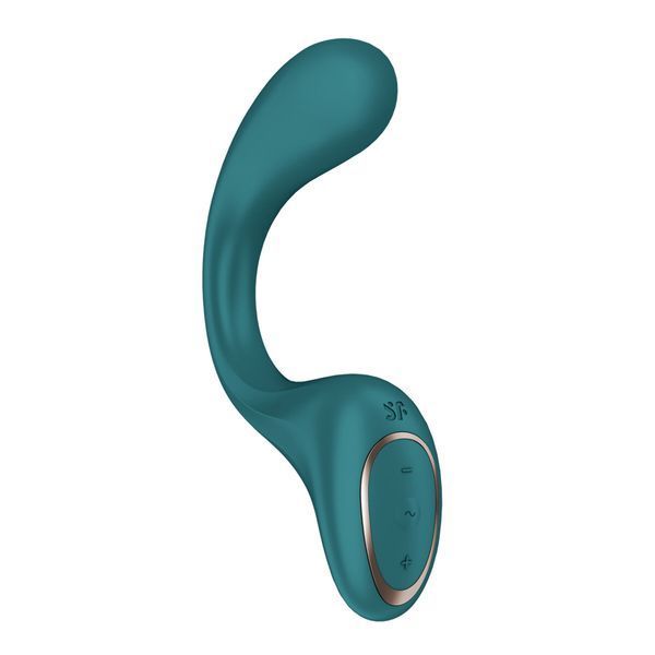 Вагінально-кліторальний вібратор Satisfyer G for Goddess 2 Bottle Green, 2 мотори SX3261 фото