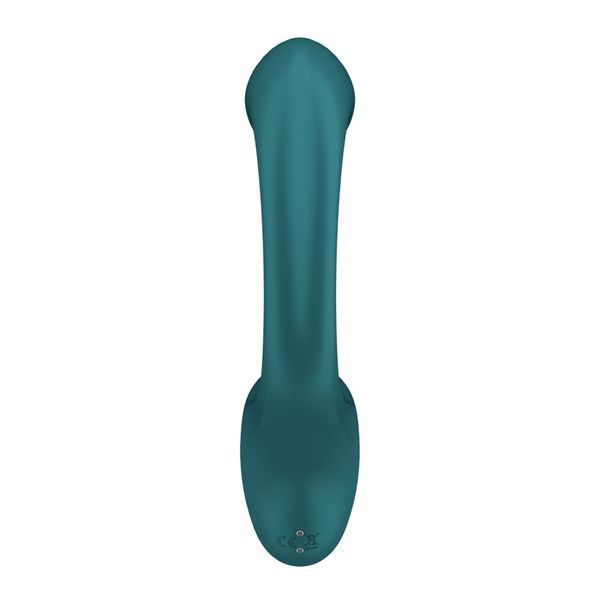 Вагінально-кліторальний вібратор Satisfyer G for Goddess 2 Bottle Green, 2 мотори SX3261 фото