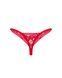 Мереживні стрінги Obsessive Lacelove thong M/L Red, низька посадка SO8662 фото 4