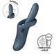 Вібратор з ротацією Satisfyer Heat Flex 4 Grey, підігрів до 39&deg;C SX2170 фото 1