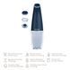 Очищуючий засіб для обличчя GESKE Aqua-Stream Face Cleanser 8в1 midnight HB0400 фото 2