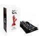 Глянсові вінілові рукавички Art of Sex - Lora, розмір L, колір чорний з ефектом голограми SX4402 фото 4