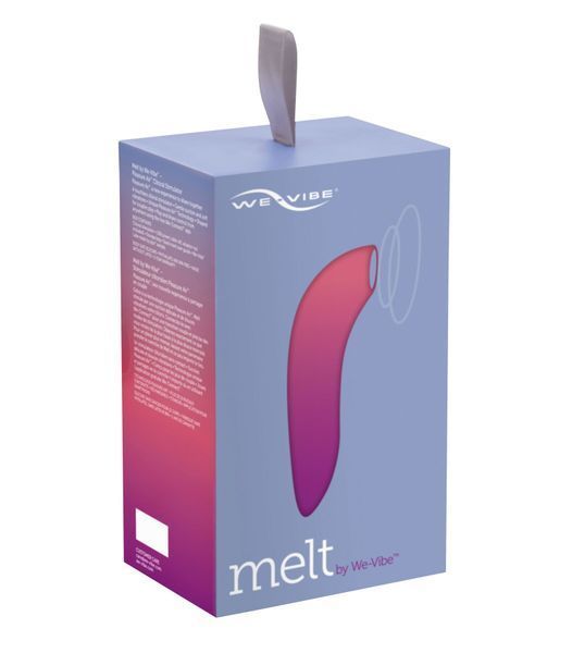 Вакуумний смарт-стимулятор для пар We-Vibe Melt Coral, зручно поєднувати з проникним сексом SO6927 фото