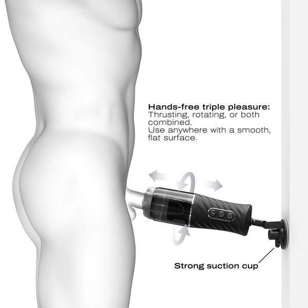 Автоматичний мастурбатор Dorcel THRUST BLOW PRO SX3210 фото