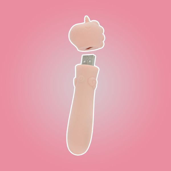 Вібратор-єдиноріжка Unihorn USB Bullet &ndash; Heart Throb, віброкуля, USB-зарядка, 10 режимів SX2866 фото