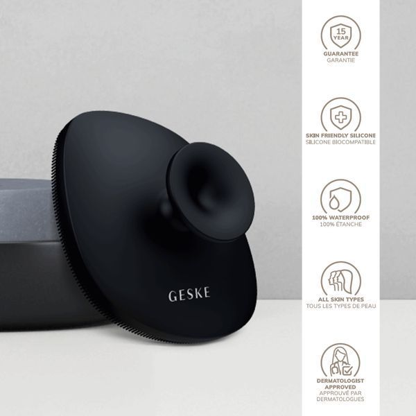 Щітка для тіла GESKE Body Brush 4в1 black HB0330 фото