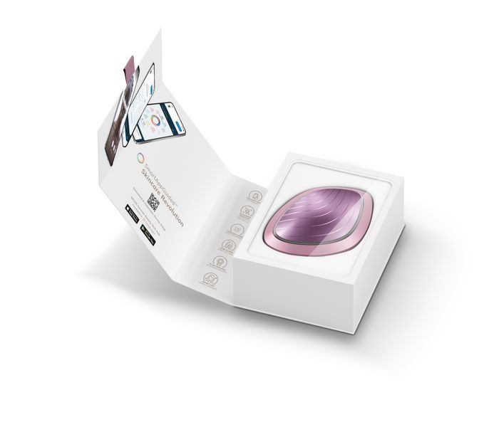 Ультразвукова маска тепло та холод GESKE Sonic Warm&Cool Mask 9в1 pink HB0104 фото