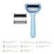 Електронний ролер для обличчя та тіла з мікроголками GESKE MicroNeedle Face&Body Roller 8в1 aquamarine HB0204 фото 2