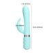 Розкішний кролик з ротацією та вібрацією Pillow Talk Lively Teal, кристал Сваровскі SO6857 фото 4