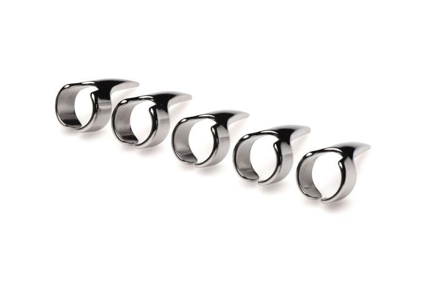 Набір кілець з кігтями Master Series Five-Piece Sensation Claw Rings - Silver (м'ята упаковка!!!) SX1191-R фото