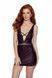 Сорочка Passion KRISTEEN CHEMISE black L/XL SX1928 фото 1