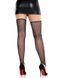 Панчохи Leg Avenue Fishnet Toe Loop Footless Thigh Highs One Size SX2744 фото 2
