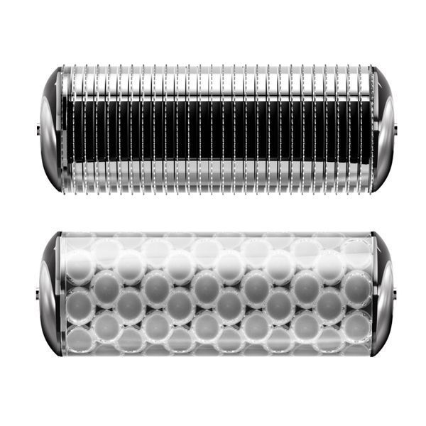 Електронний ролер для обличчя та тіла з мікроголками GESKE MicroNeedle Face&Body Roller 8в1 white HB0205 фото