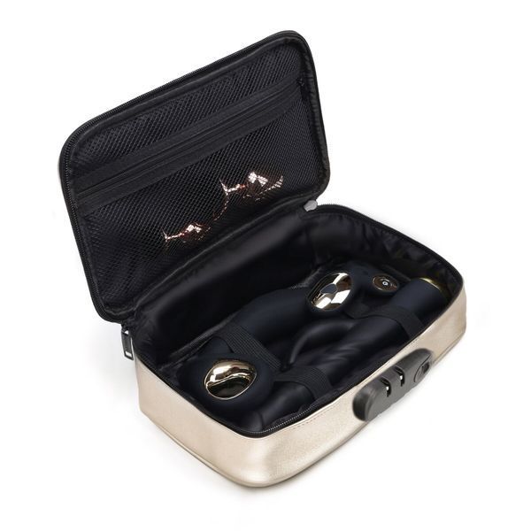 Кейс для іграшок Dorcel DISCREET BOX LUXURY GOLD, кодовий замок, 27&times;16&times;7,62 см SX1109 фото