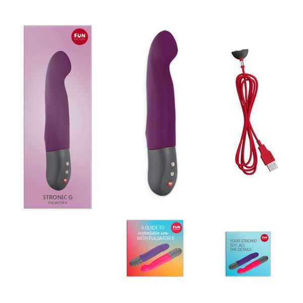 Пульсатор для точки G Fun Factory STRONIC G FORTE sage green, 8 режимів, суперпотужний SX0921 фото