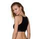 Спортивний топ з прозорою вставкою Passion PS006 TOP S, black SO4241 фото 2