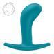 Анальна пробка Fun Factory BOOTIE M Aquamarine, діаметр 3,3 см, тонкий обмежувач SX3729 фото 1