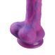 Фалоімітатор 8.2&Prime; з вібрацією для секс-машин Hismith Purple Silicone Dildo with Vibe, KlicLok SO6212 фото 5