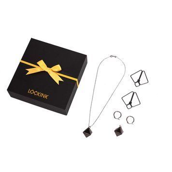 Затискачі для сосків з важкою підвіскою LOCKINK Nipple Clamps with Heavy Pendant, сріблясті SX0845 фото