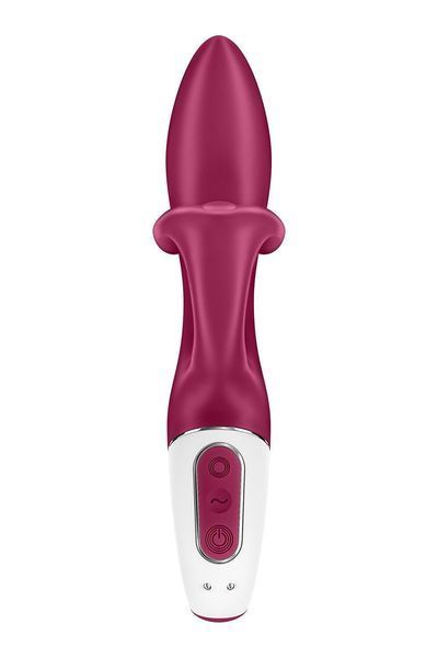 Вібратор-кролик із потрійним відростком Satisfyer Embrace me Berry, 2 мотори, діаметр 3,6 см SO6285 фото