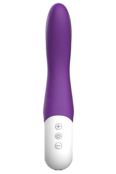 Вібратор точки G Liebe Bend It Rechargeable Purple, 10 режимів, дуже потужний, гнучкий стовбур SX1598 фото