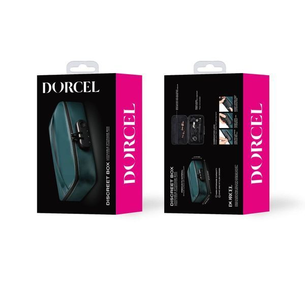 Кейс для іграшок Dorcel DISCREET BOX LUXURY GREEN, кодовий замок, 27&times;16&times;7,62 см SX1110 фото