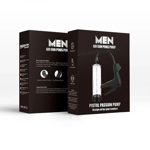 Вакуумна помпа Men Powerup MEN Air Gun Penis Pump SX4046 фото