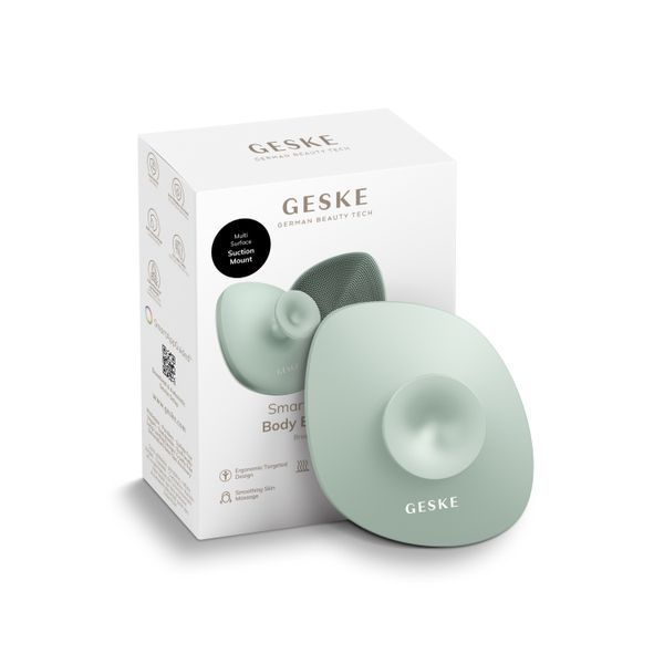Щітка для тіла GESKE Body Brush 4в1 green HB0332 фото