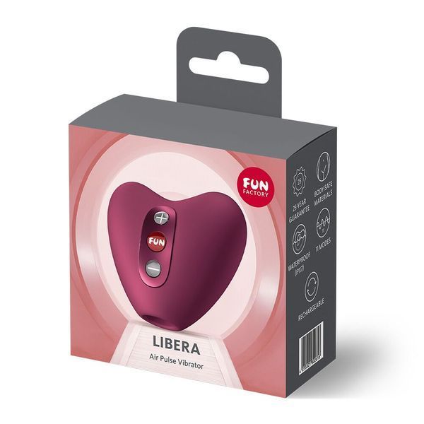 Вакуумний стимулятор Fun Factory Libera, 11 режимів роботи, перезаряджуваний SX3282 фото
