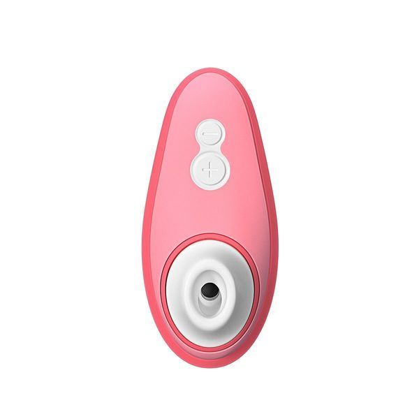 Вакуумний кліторальний стимулятор Womanizer Liberty 2 Vibrant Rose, 8 режимів, магнітна кришечка SX0522 фото