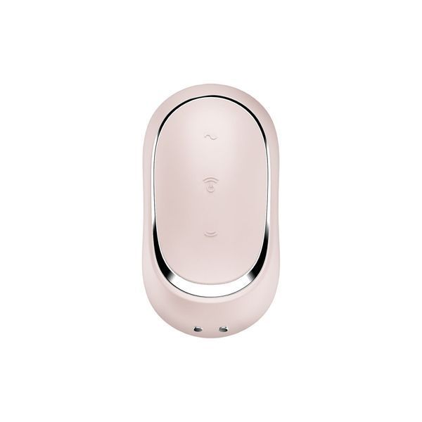 Вакуумний стимулятор із вібрацією Satisfyer Pro To Go 2 Beige SO7796 фото