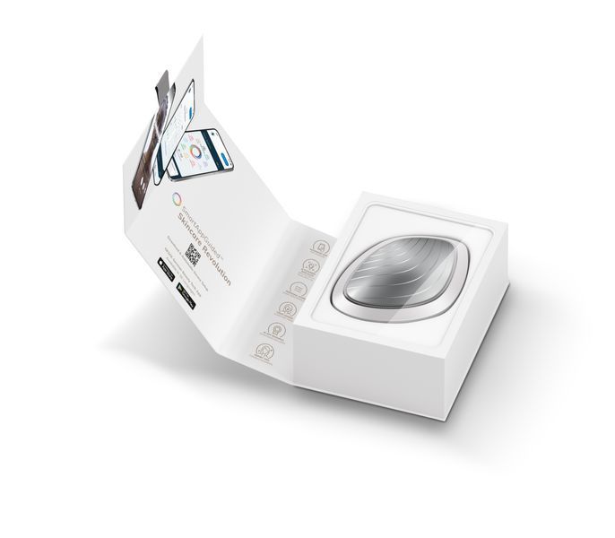 Ультразвукова маска тепло та холод GESKE Sonic Warm&Cool Mask 9в1 white HB0106 фото