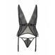 Напівпрозорий корсет Passion Exclusive MIRAJANE CORSET L/XL, black PS26407 фото 5