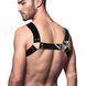 Чоловіча портупея на груди Feral Feelings - Bulldog Harness Black SO9304 фото 2