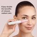Ручка-масажер для обличчя з рожевим кварцом GESKE SmartAppGuided Double-Sided Rose Quartz Depuffing Pen 7в1 starlight HB0664 фото 4